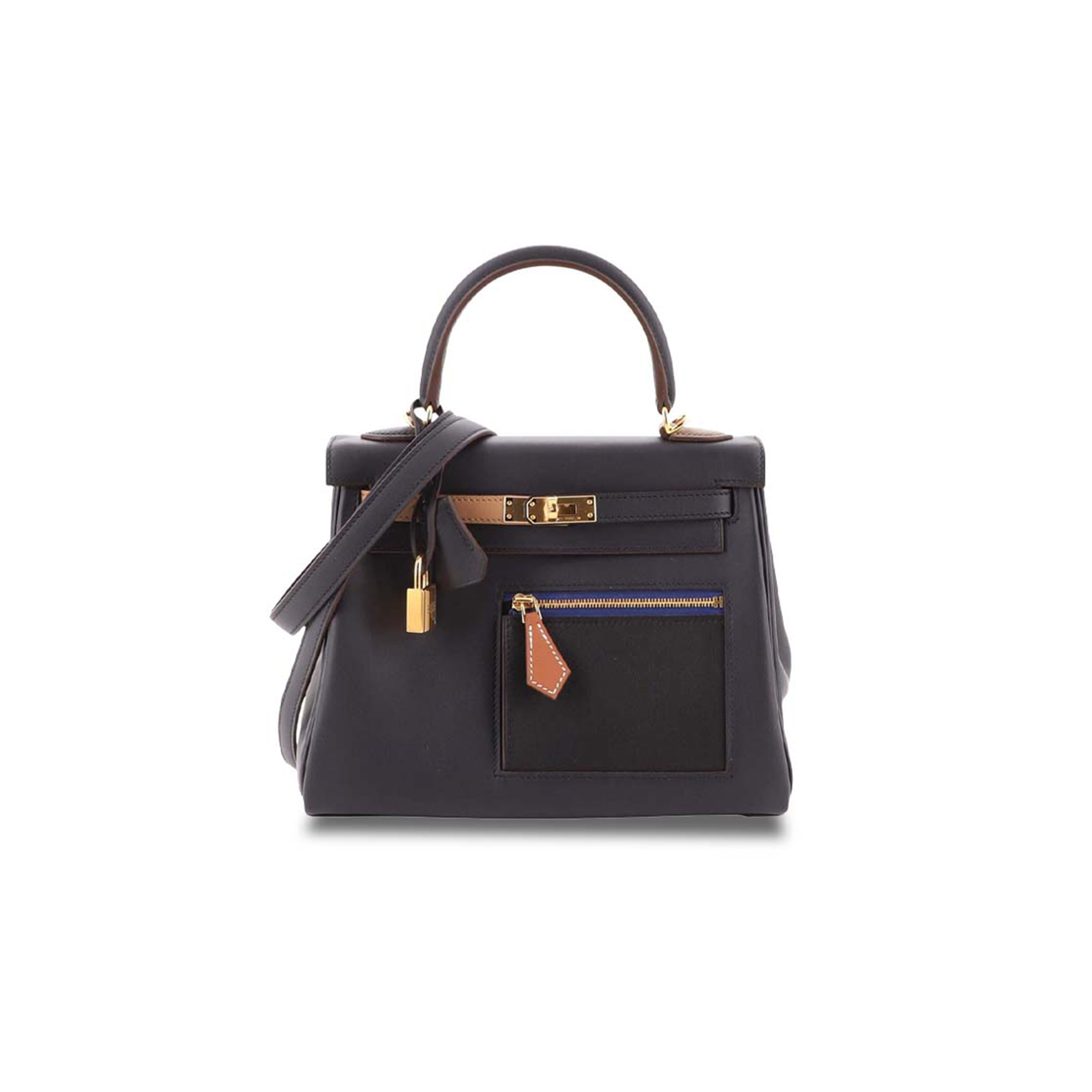 HERMÈS MASTER COLORMATIC KELLY 25 BAG SWIFT (25*17*7cm)